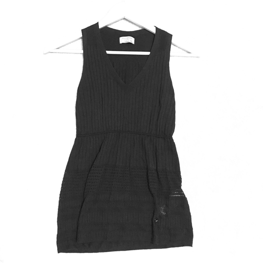 Falconeri black top, size small