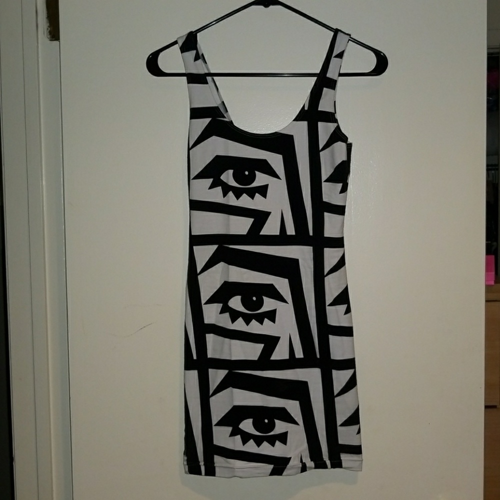 Graphic print Bodycon Dress