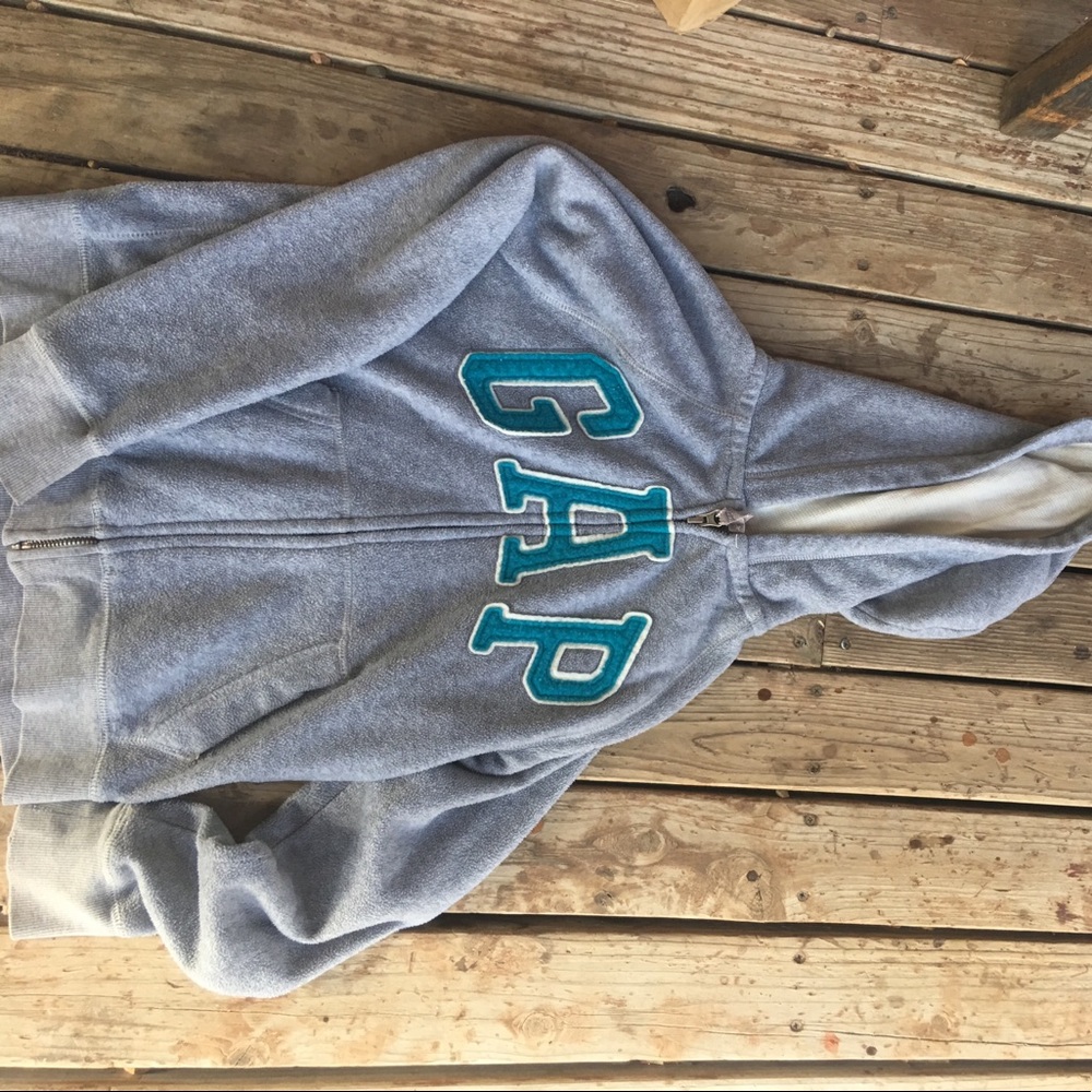 Gap kids zippered hoodie