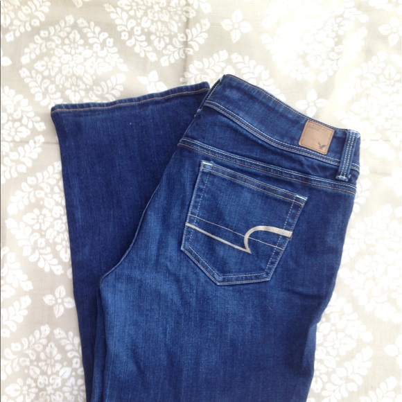 American Eagle Outfitters Denim - American Eagle Outfitters 12 Short Slim Boot Jeans