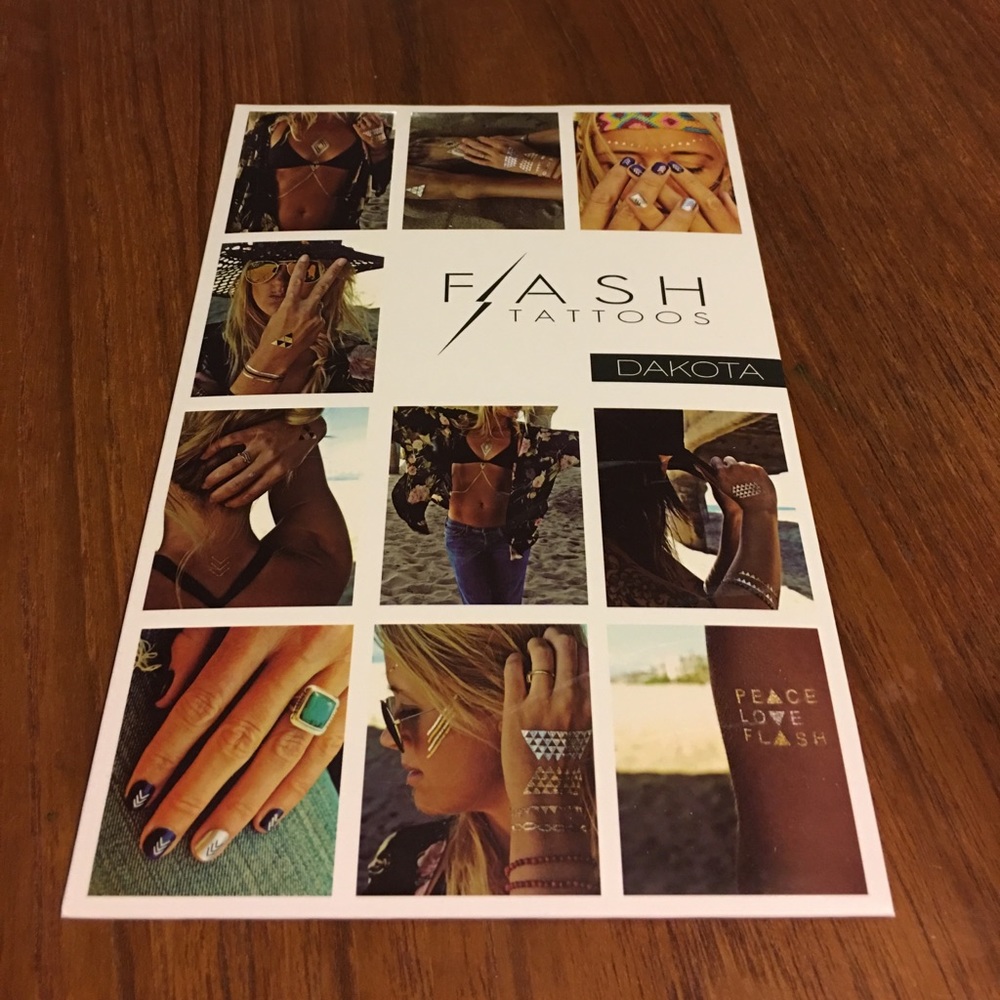 Flash Tattoos - Dakota Set