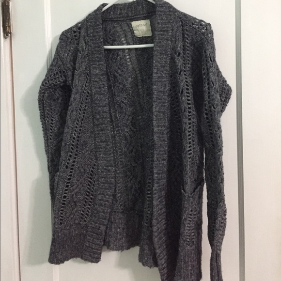 Gray aerie sweater with pockets - Picture 1 of 2