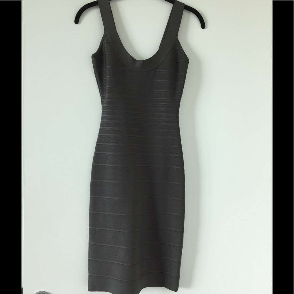 Herve lever bandage dress