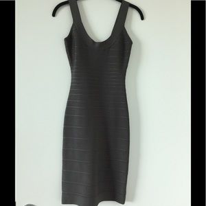 Herve lever bandage dress