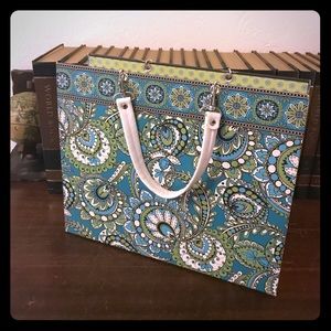 Vera Bradley file tote