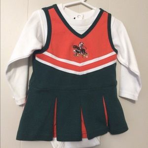 Baby girl Miami cheerleader outfit 18m
