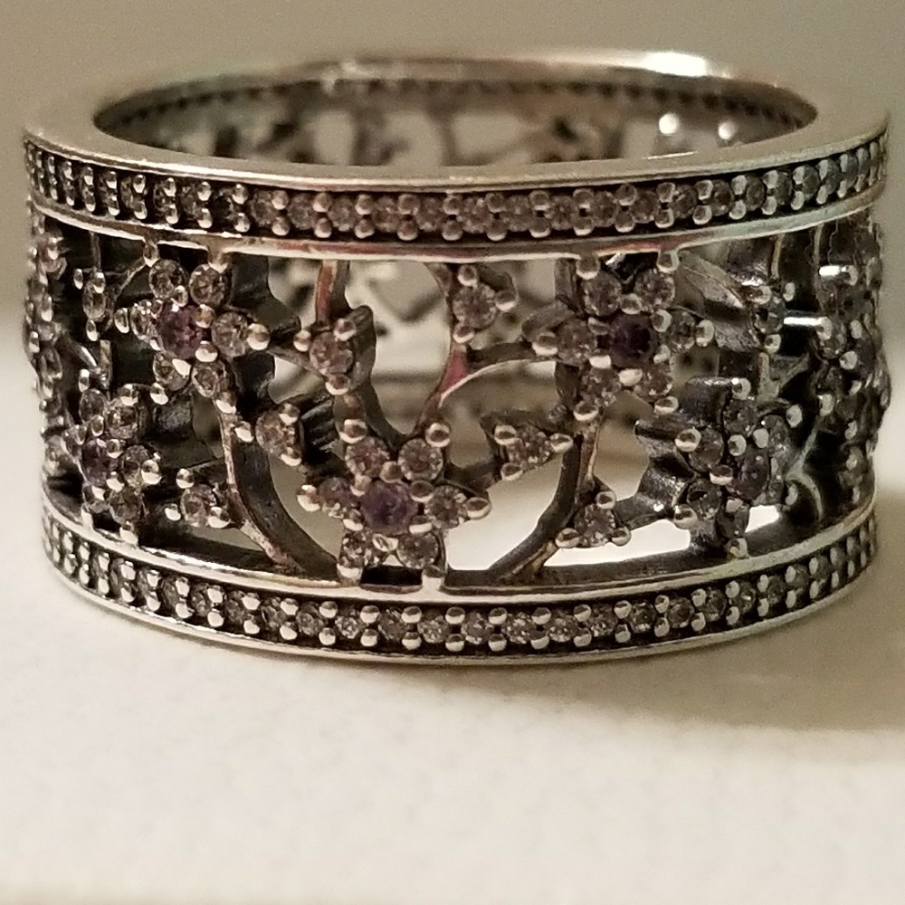 Pandora Ring forget me not