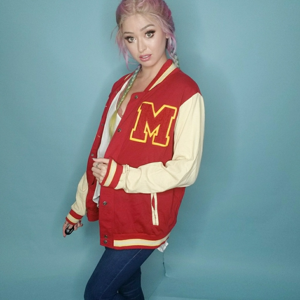 Michael Jackson THIS IS IT Letterman's Jacket