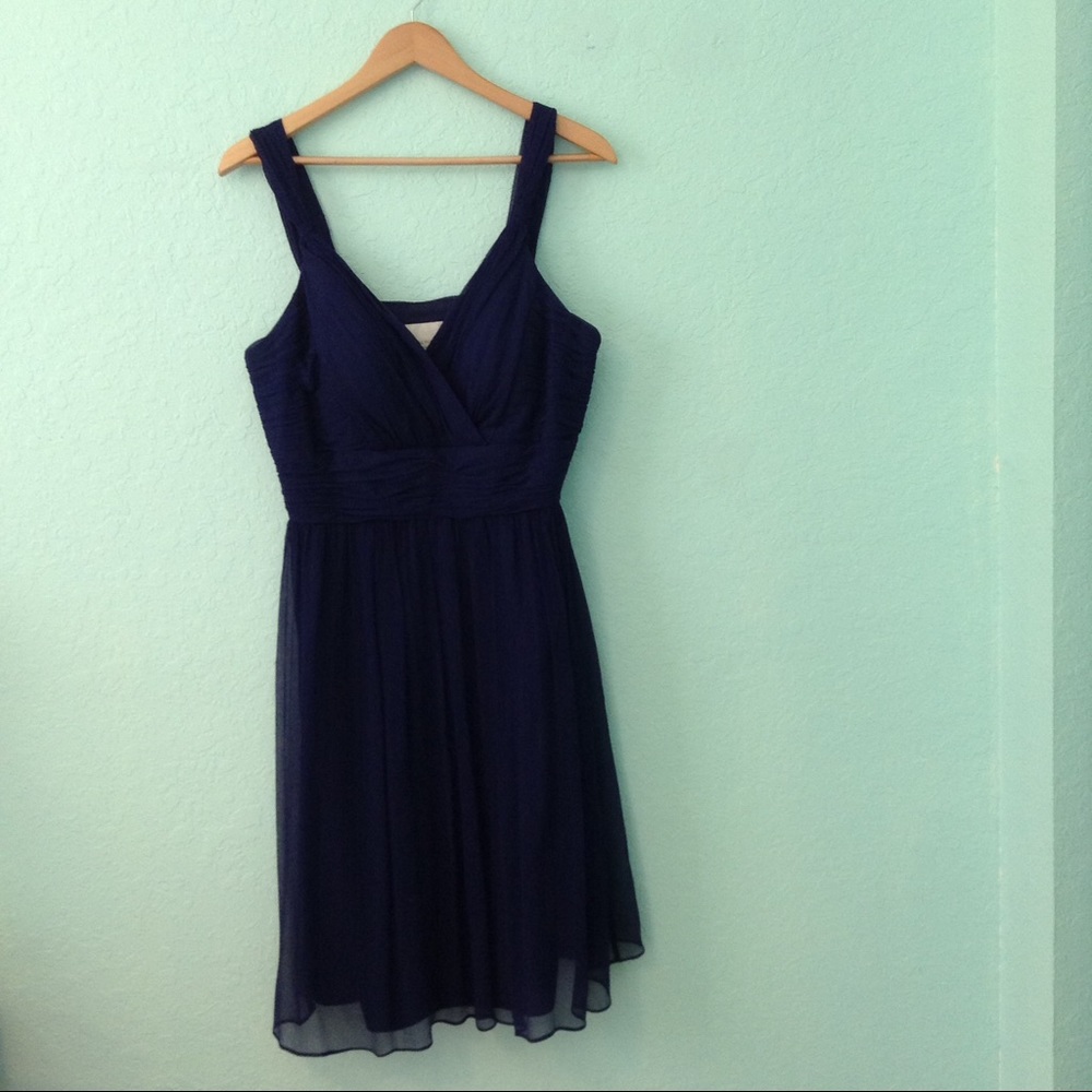 Donna Morgan Silk Chiffon Dress