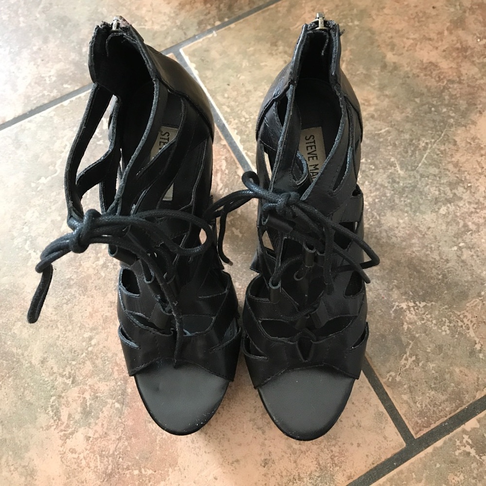 Steve Madden caged heels