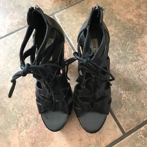 Steve Madden caged heels