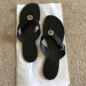 Tory Burch Patent Sandals, "Thora"