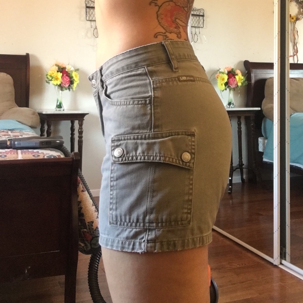 Union bay green cargo short