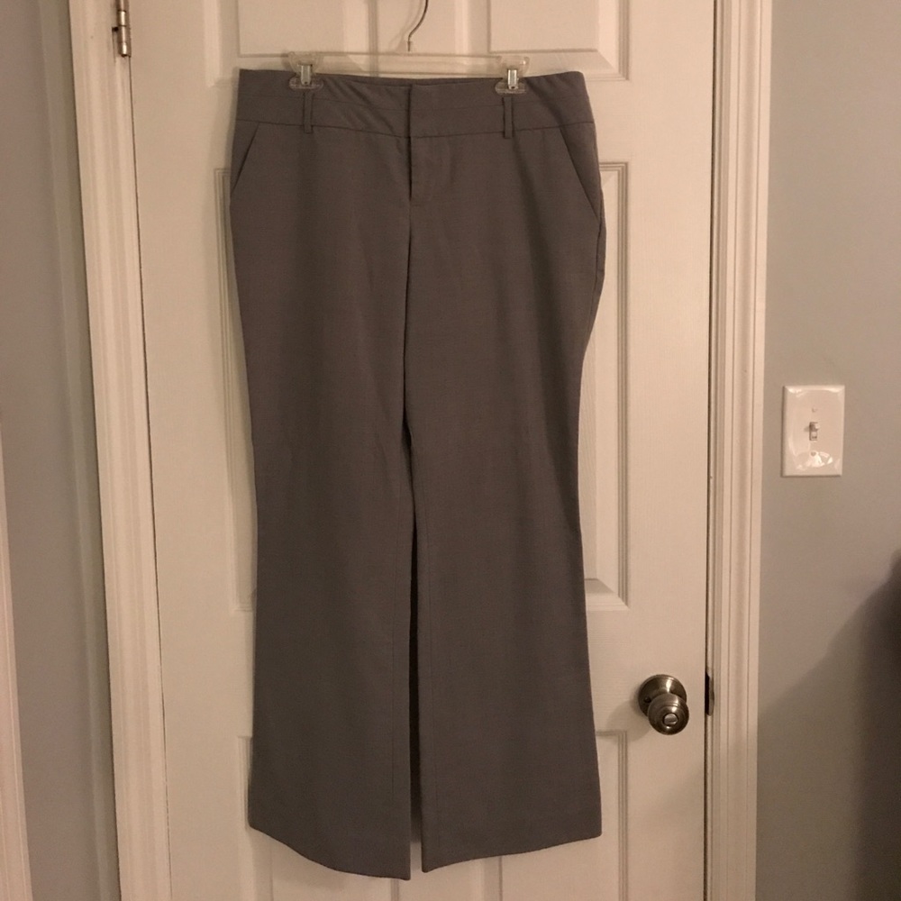 Women's gray dress pants
