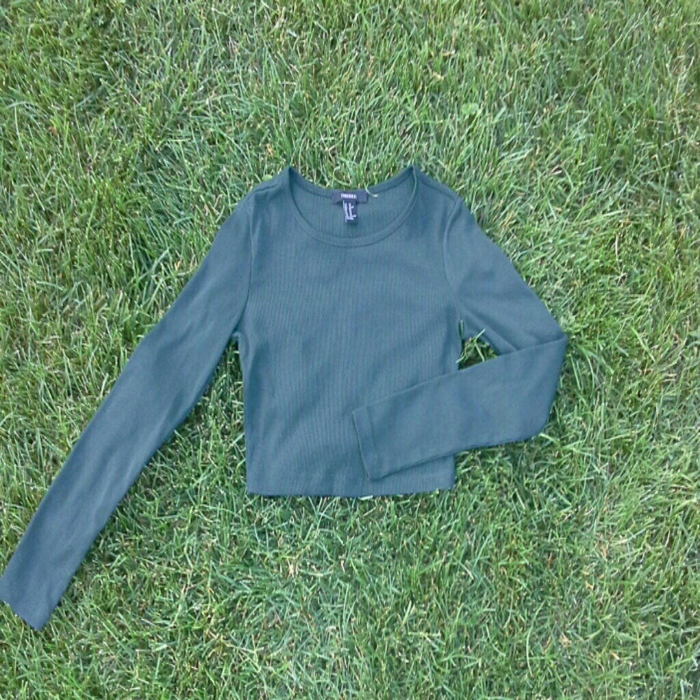 Long Sleeve Crop Top