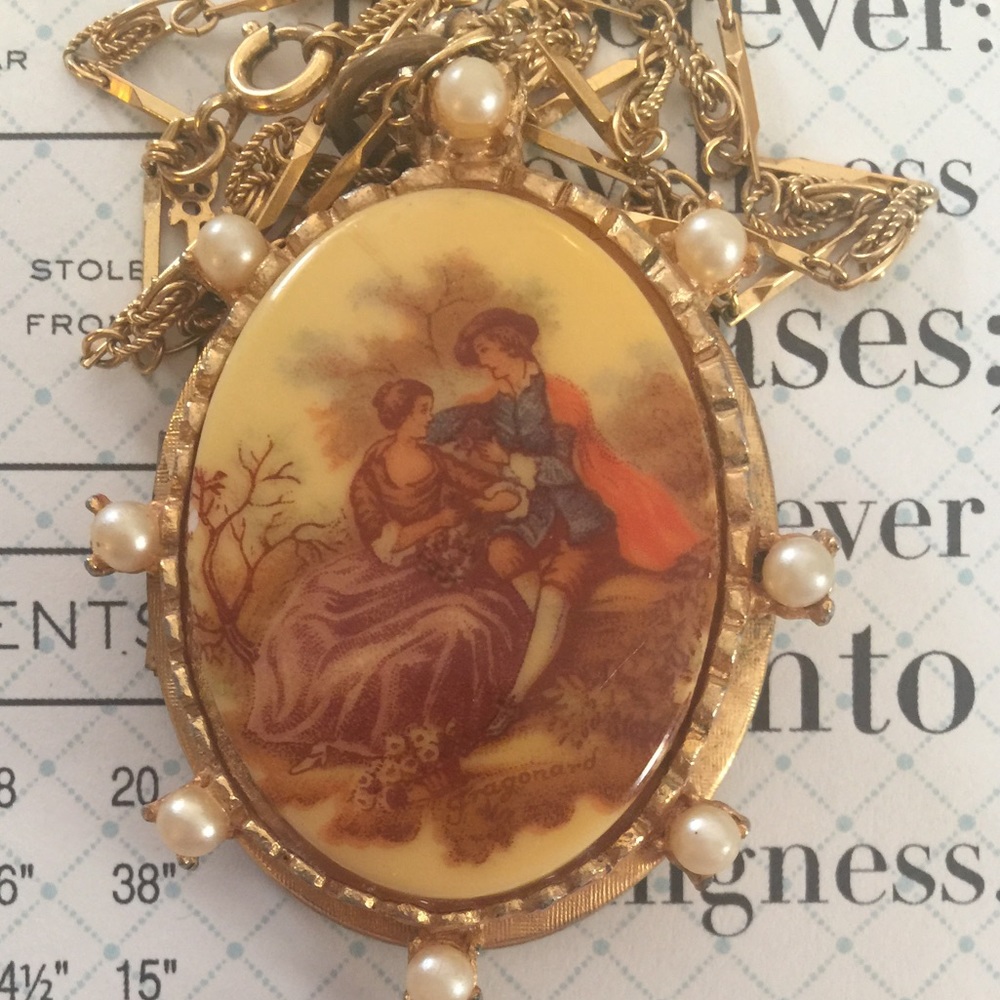 Vintage Monet locket