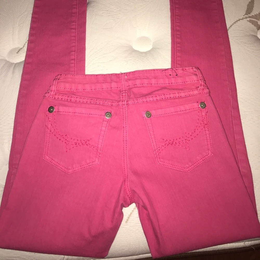 5X37 pink Skinny jeans