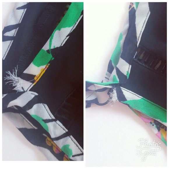 Torrid Spaghetti Strap Top Zebra and Floral - Picture 4 of 6