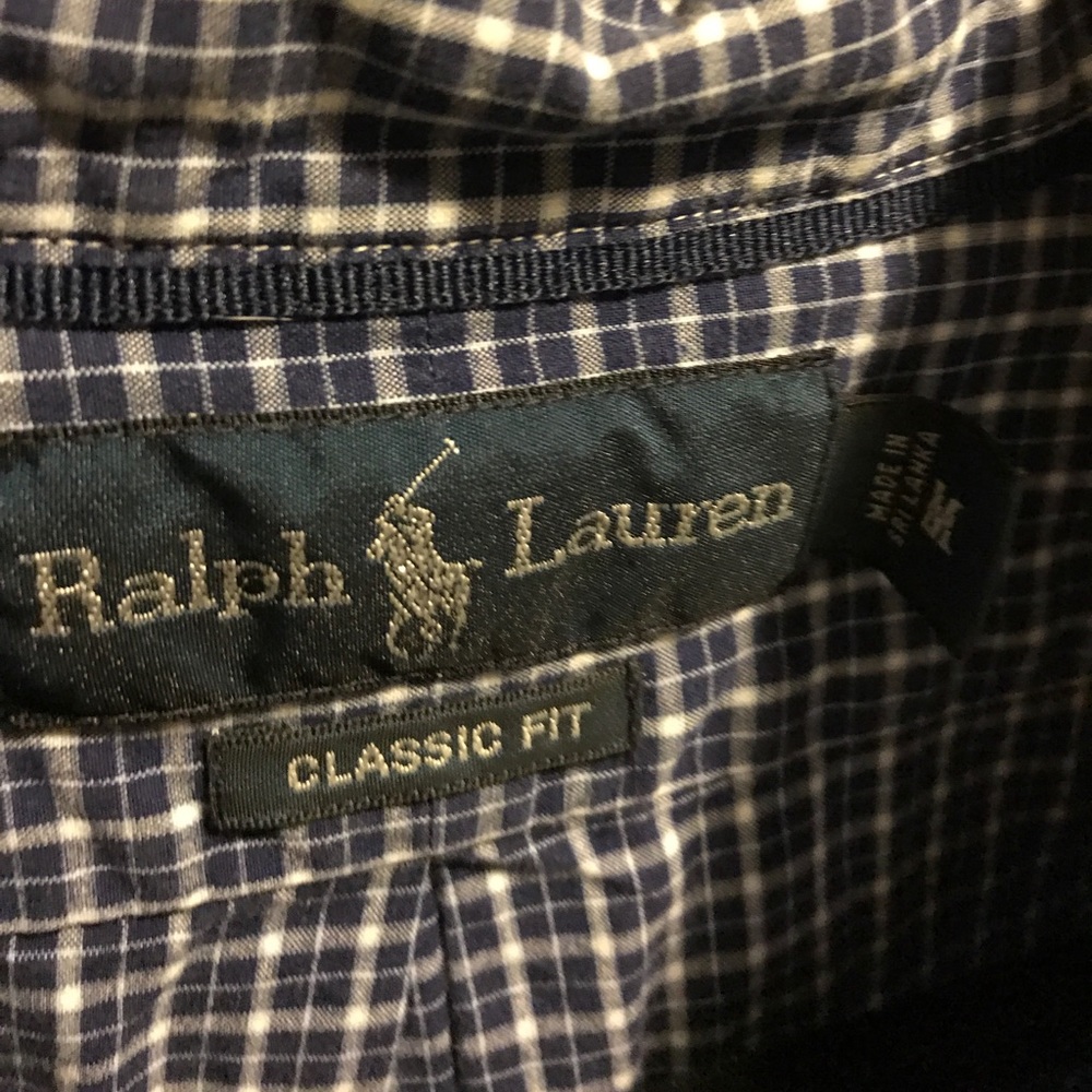 Blue button down shirt - Picture 2 of 3