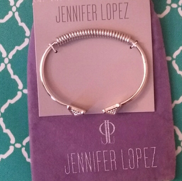 JLo Square Bracelet NWT silver tone - Picture 3 of 4
