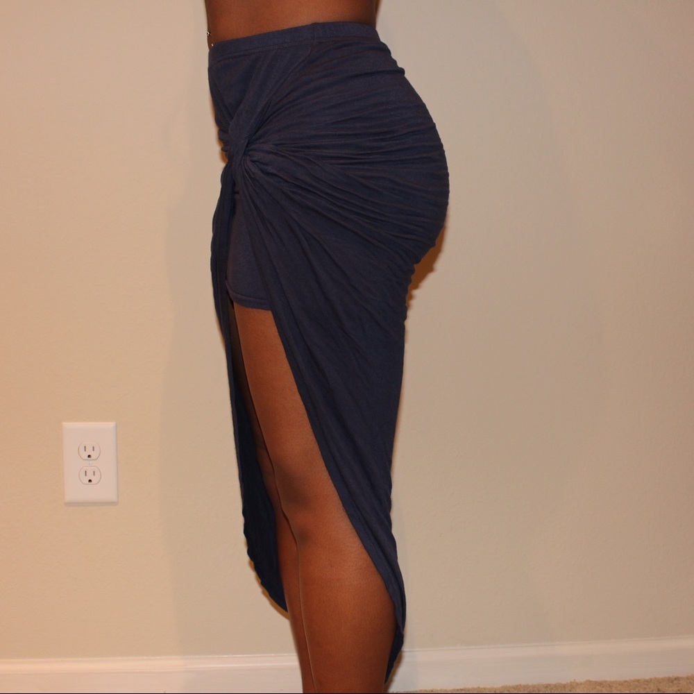 Navy Blue Skirt
