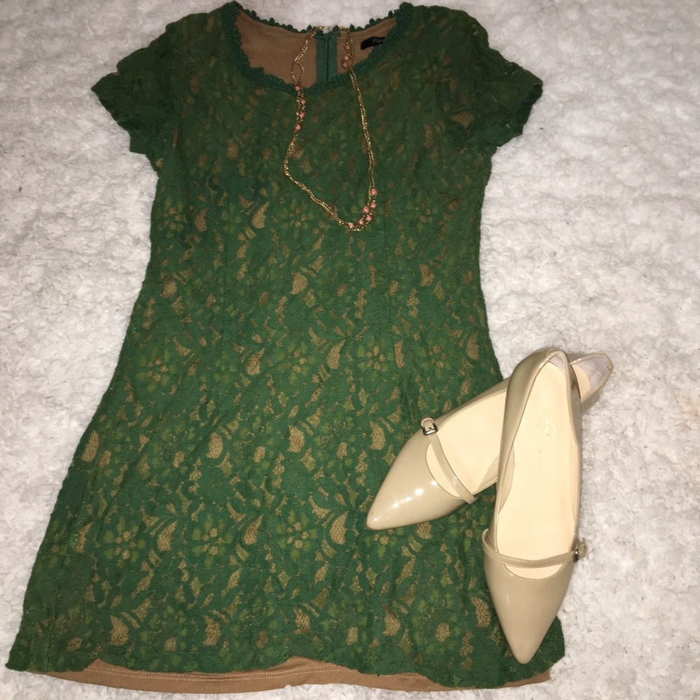 Green dress