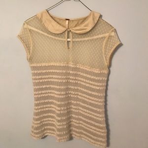 Free People knit shirt-good for layering