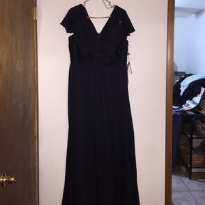 Adrianna Papell bridesmaid gown