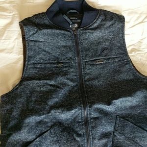 Publish Quilted Denim Vest