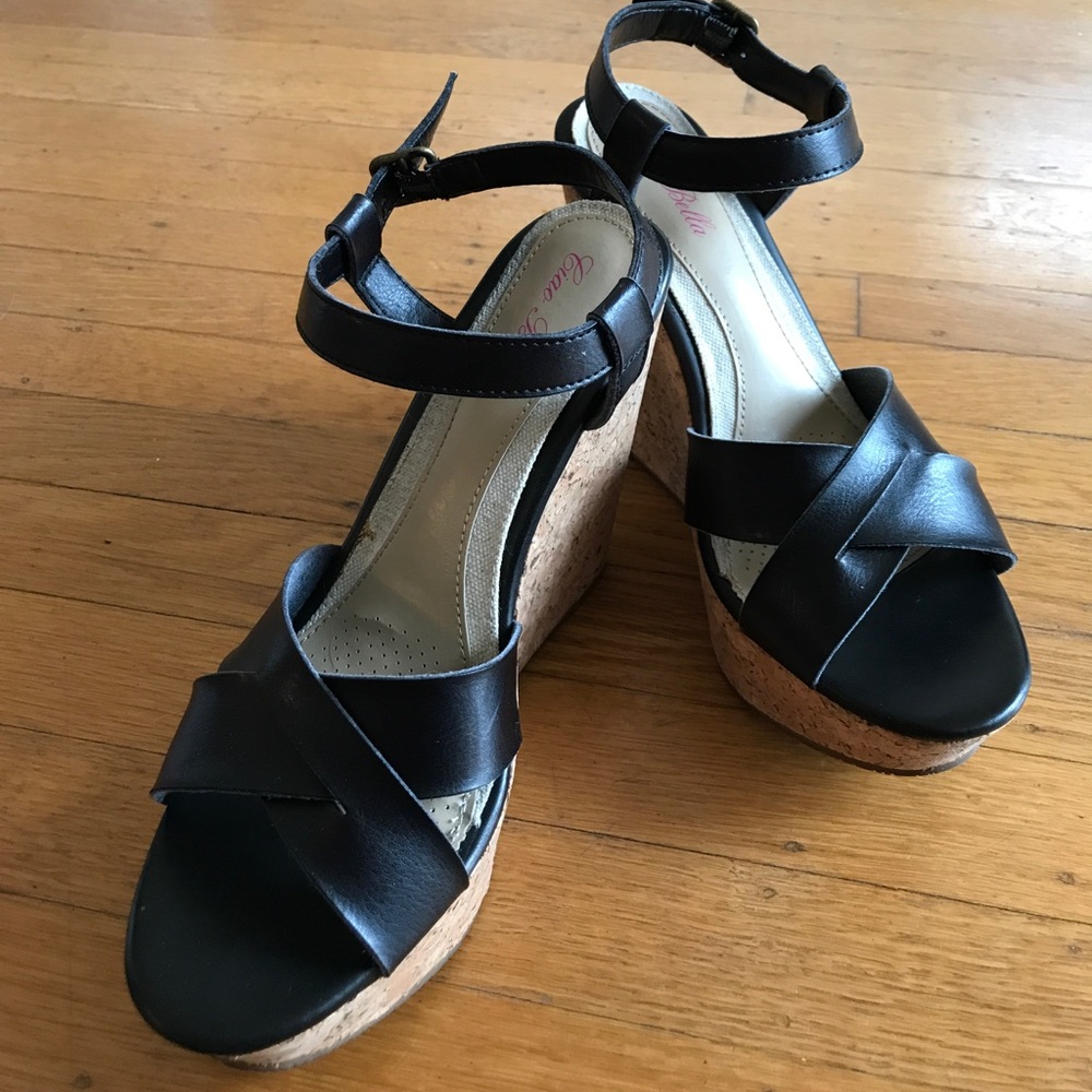 Ciao Bella size 8.5 platform sandals. Like new
