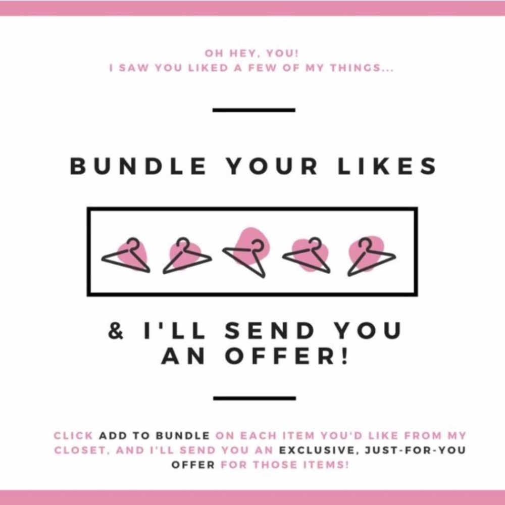 Bundle your likes💕 I'll send an offer 🎈🤗