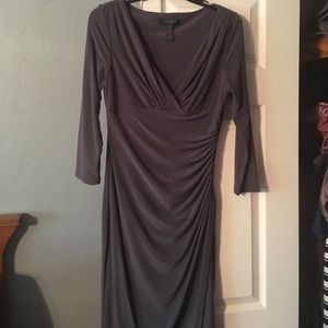 Ralph Lauren faux wrap dress