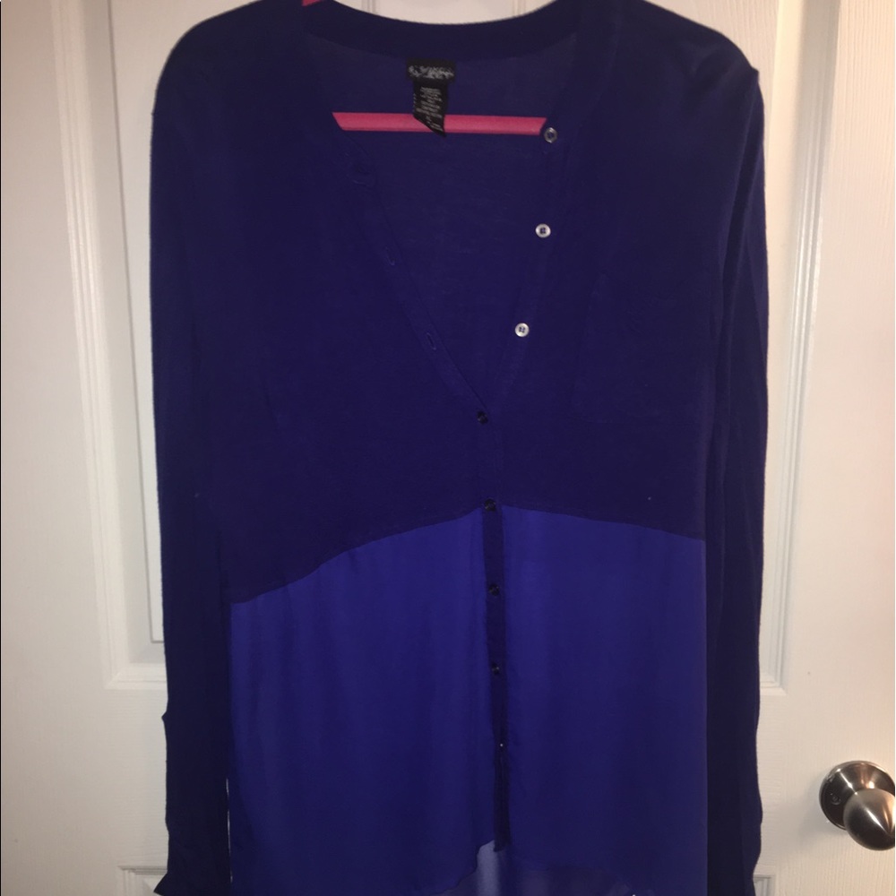 BKE Blue Top
