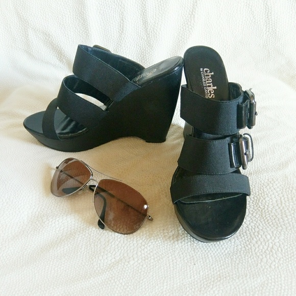 Charles by Charles David wedges - Picture 1 of 6