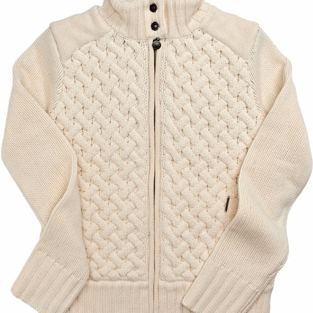sold UGG NWT Sheepskin & Cashmere sweater jacket