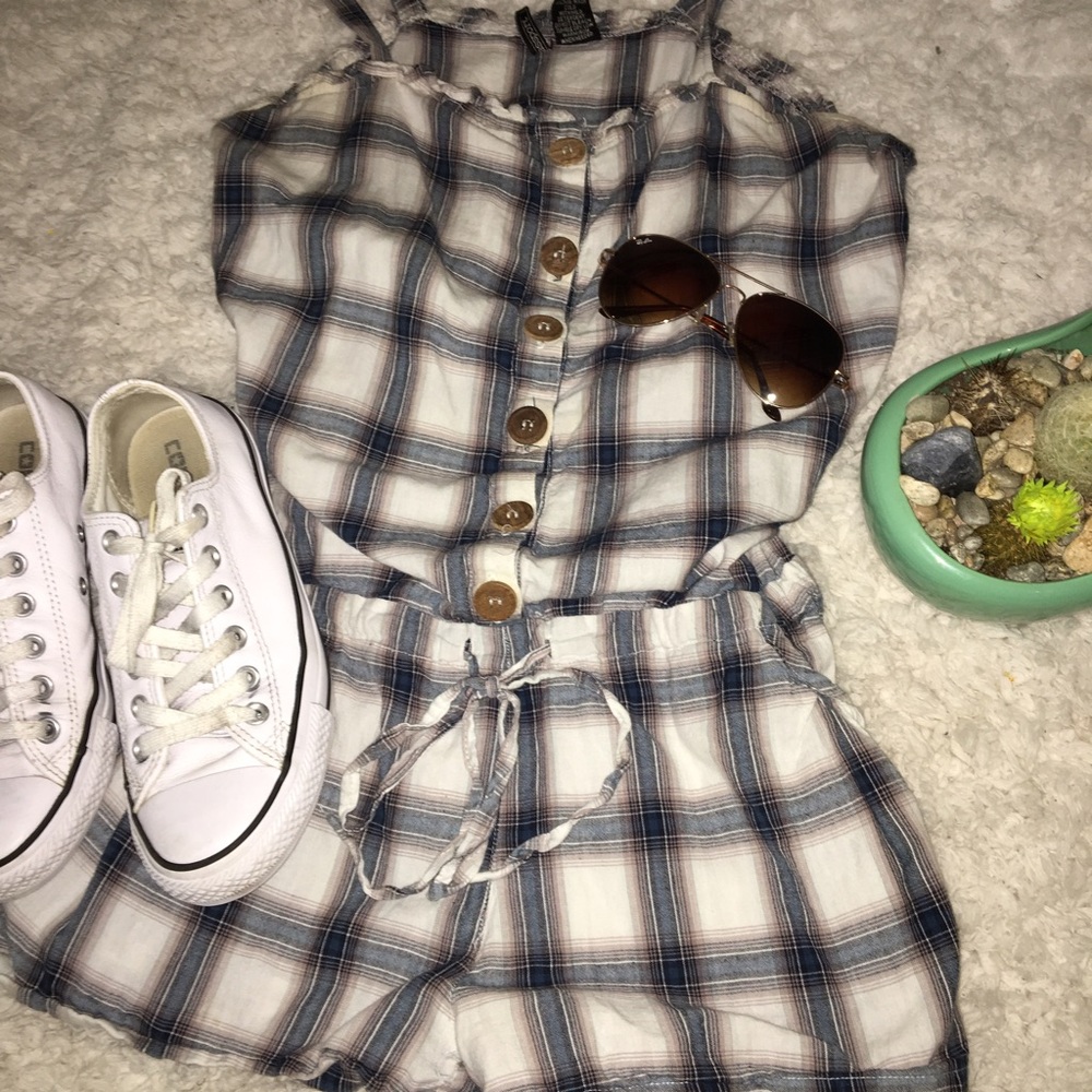 Flannel romper