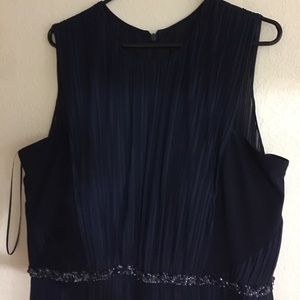 Navy blue dress