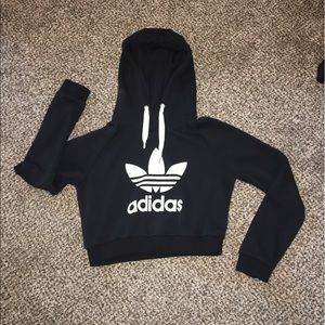Adidas Cropped Hoodie
