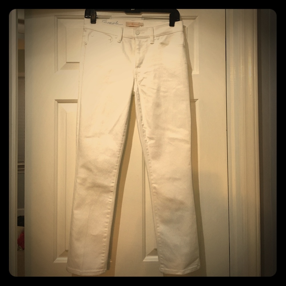💥FLASH SALE💥NWT Tory Burch white Capri jean, 25