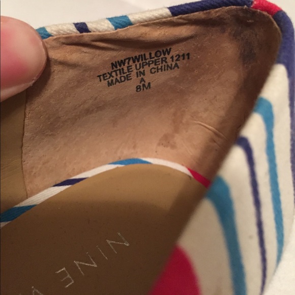 Nine West wedges size 8M - Picture 6 of 8