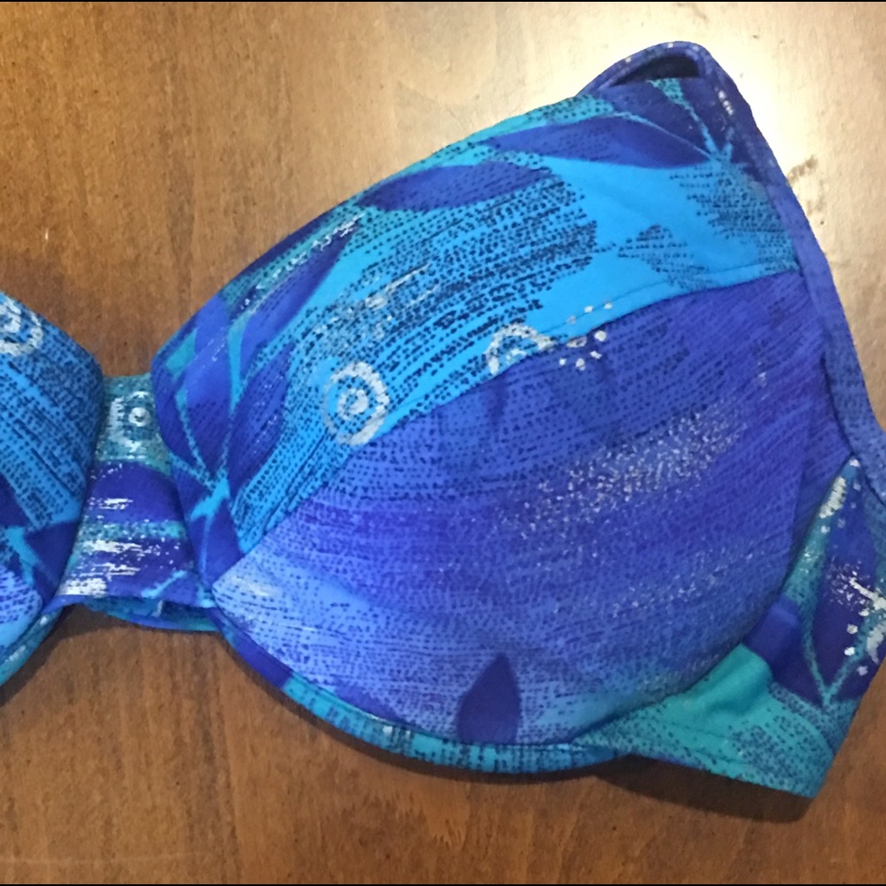 Tropical High-Waisted Swim Suit - Picture 2 of 8