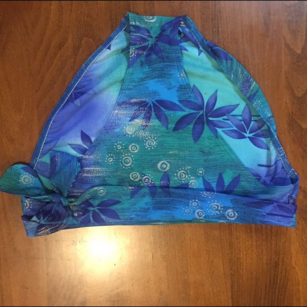Tropical High-Waisted Swim Suit - Picture 5 of 8