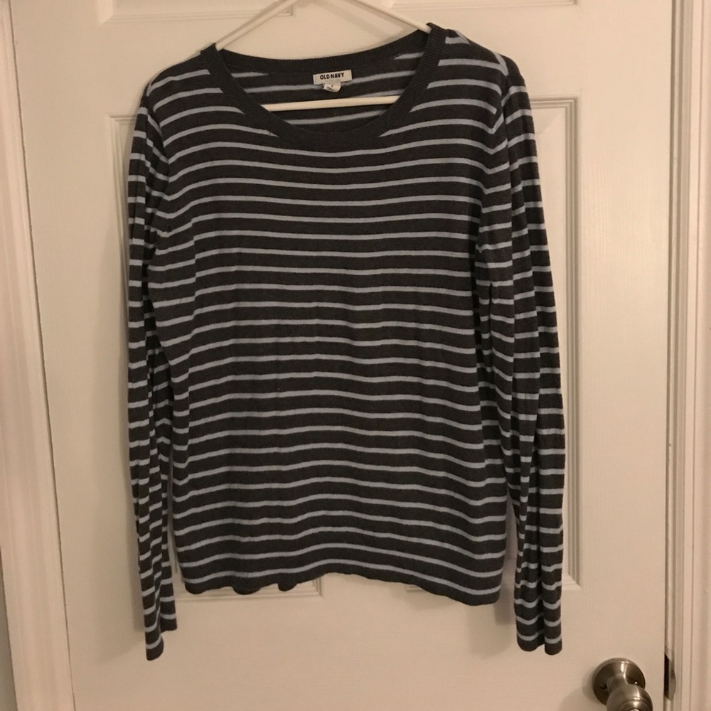 Women's sweater with stripes