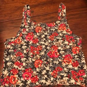 Girls crop tank top