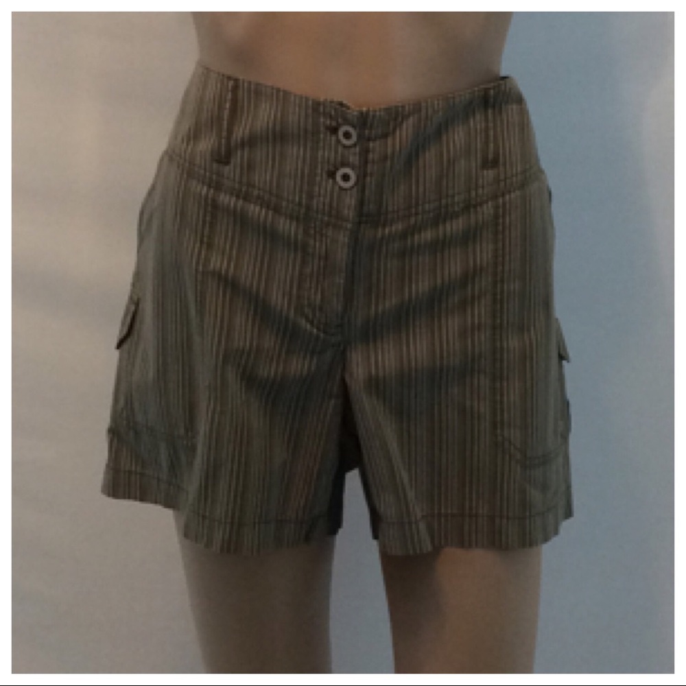 AXCESS Striped Bermuda Shorts