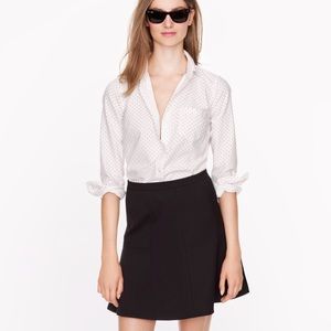 JCrew Polka Dot Boy Shirt in 00