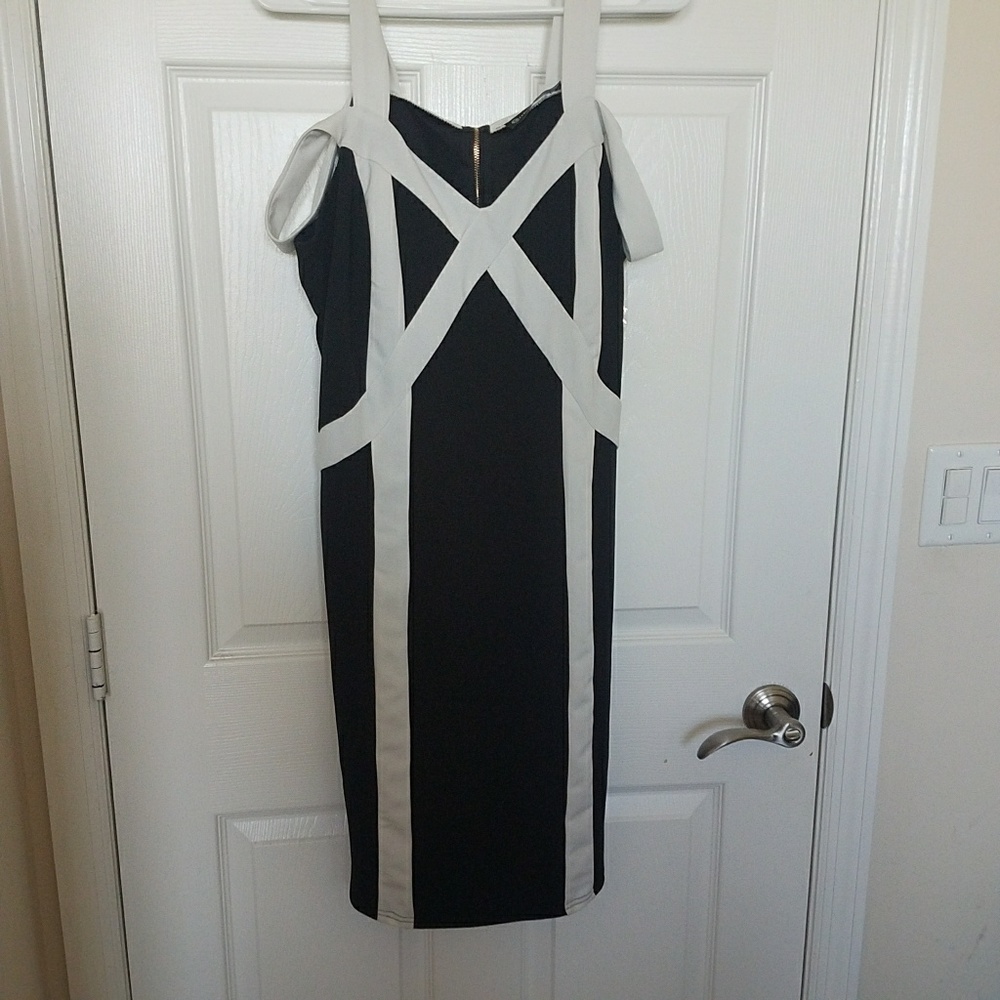 Black and White Dress