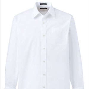 Lands End // men's no-iron pinpoint oxford shirt