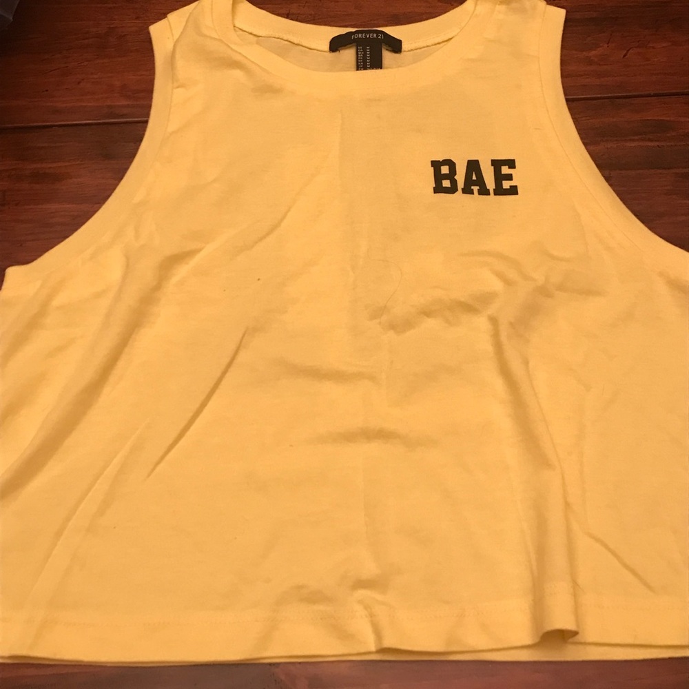 Girls muscle cropped tank