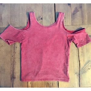 Reddish Pinkish Brick colored top